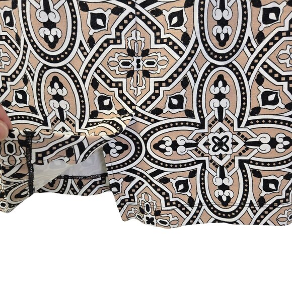 J. McLaughlin Graphic Print Mini Pencil Skirt Size 14 - Picture 5 of 6